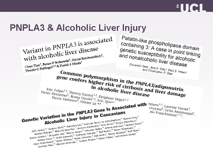 PNPLA 3 & Alcoholic Liver Injury 