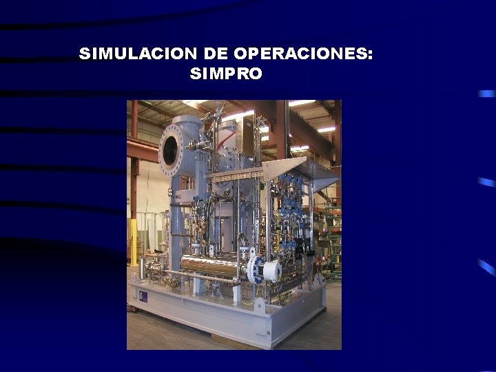 SIMULACION DE OPERACIONES: SIMPRO 