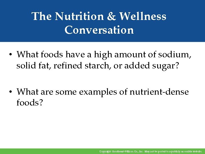 The Nutrition & Wellness Conversation • What foods have a high amount of sodium, The Nutrition & Wellness Conversation • What foods have a high amount of sodium,