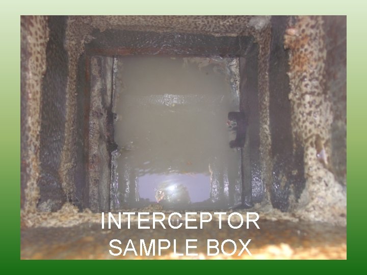 INTERCEPTOR SAMPLE BOX 