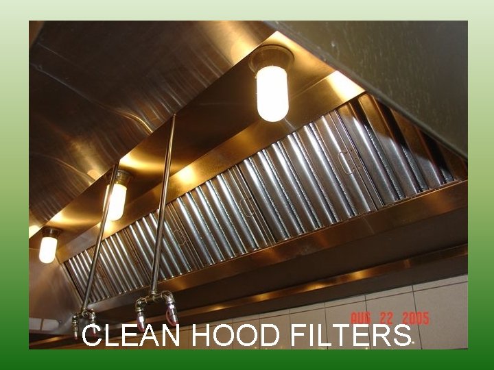 CLEAN HOOD FILTERS 