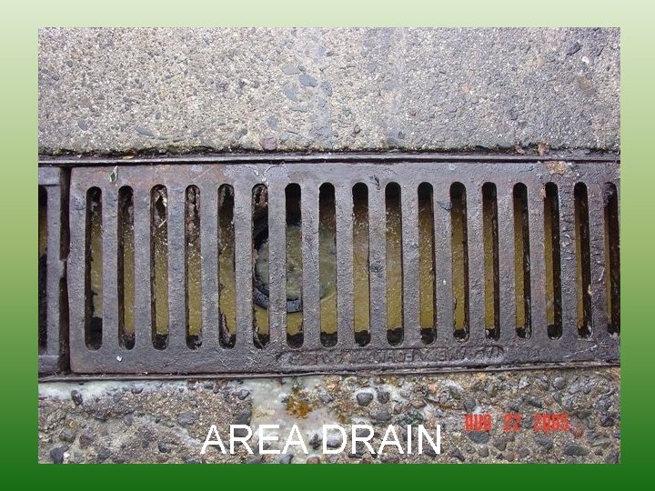 AREA DRAIN 