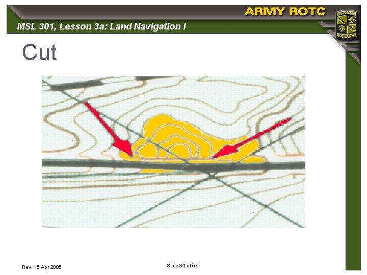 MSL 301, 301 Lesson 3 a: Land Navigation I Cut I Rev. 15 Apr