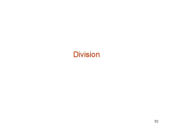 Division 92 