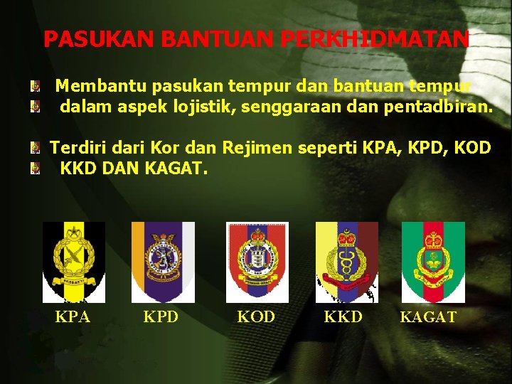 Pengenalan Atm 12 Kompeni Medan Perubatan Aw Usm