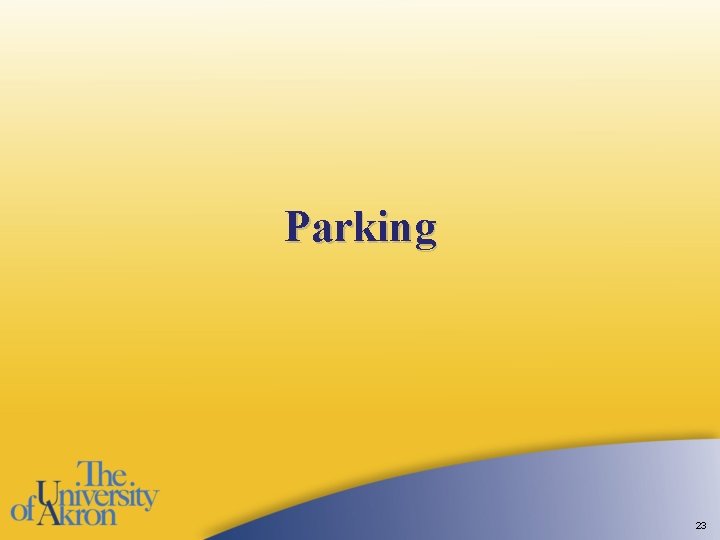 Parking 23 Parking 23