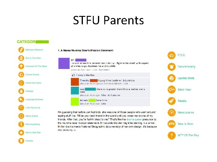 STFU Parents 