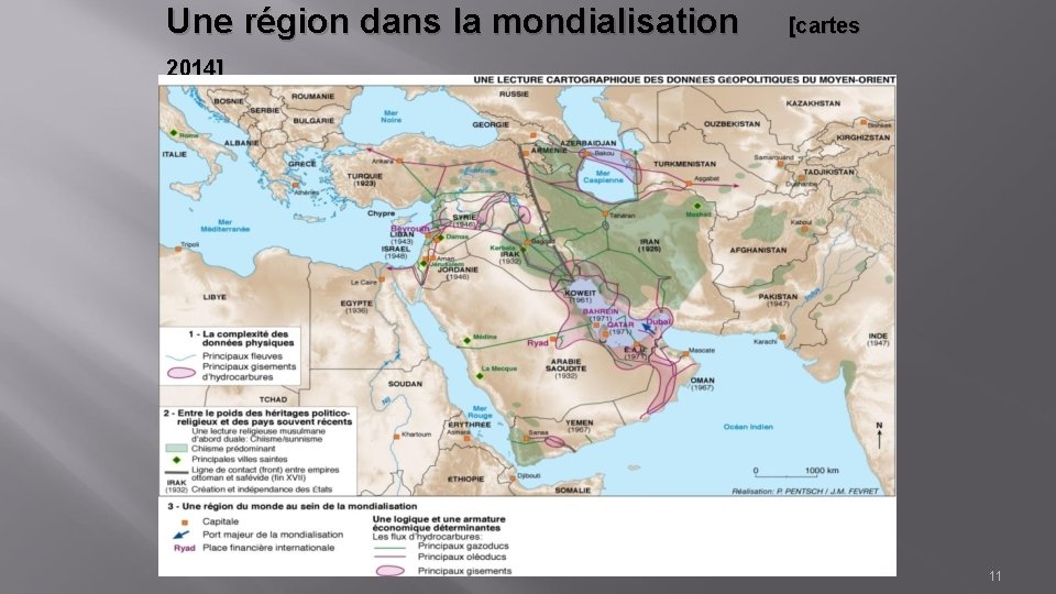 Une région dans la mondialisation [cartes 2014] 11 