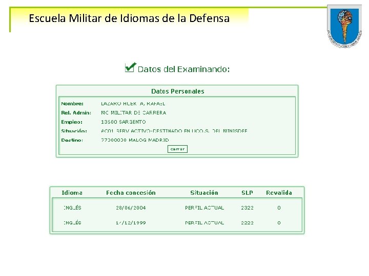 Escuela Militar de Idiomas de la Defensa 