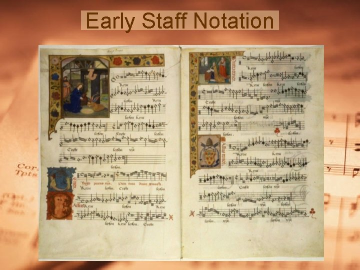 Early Staff Notation 