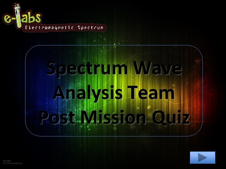 Spectrum Wave Analysis Team Post Mission Quiz Spectrum Wave Analysis Team Post Mission Quiz