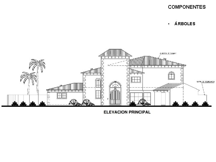 COMPONENTES • ÁRBOLES 