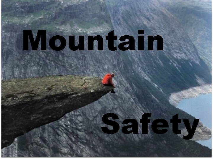 Mountain Safety 