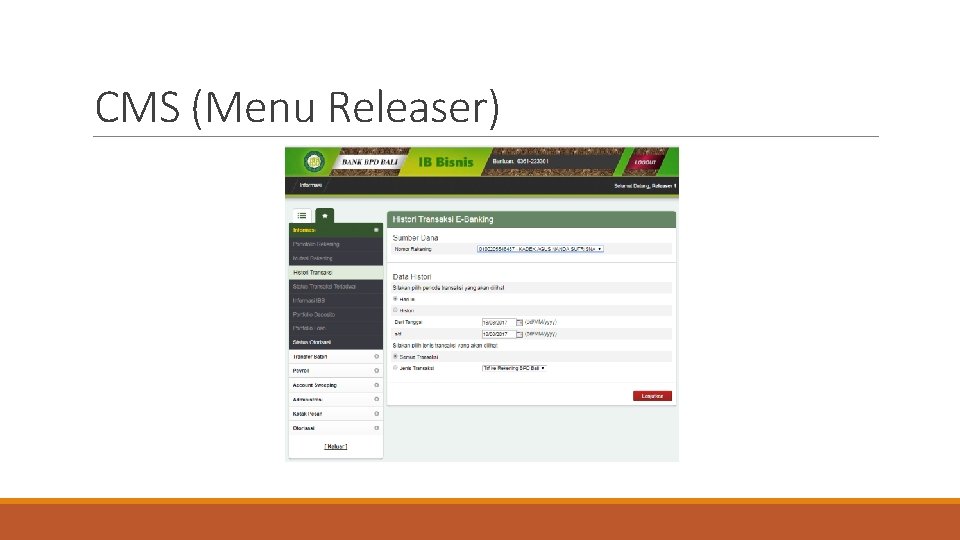 CMS (Menu Releaser) 