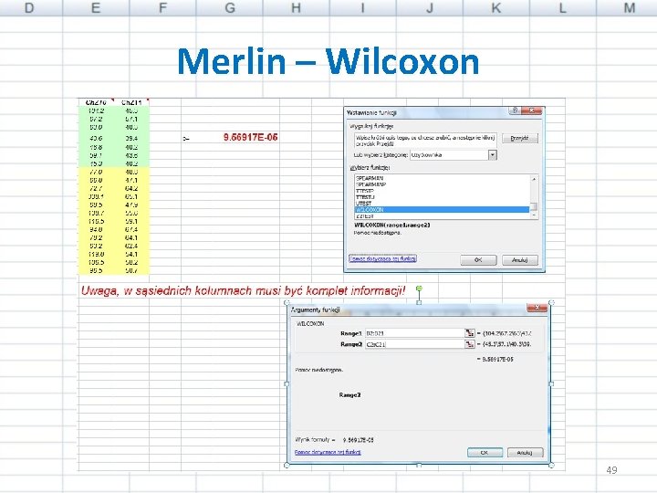 Merlin – Wilcoxon 49 