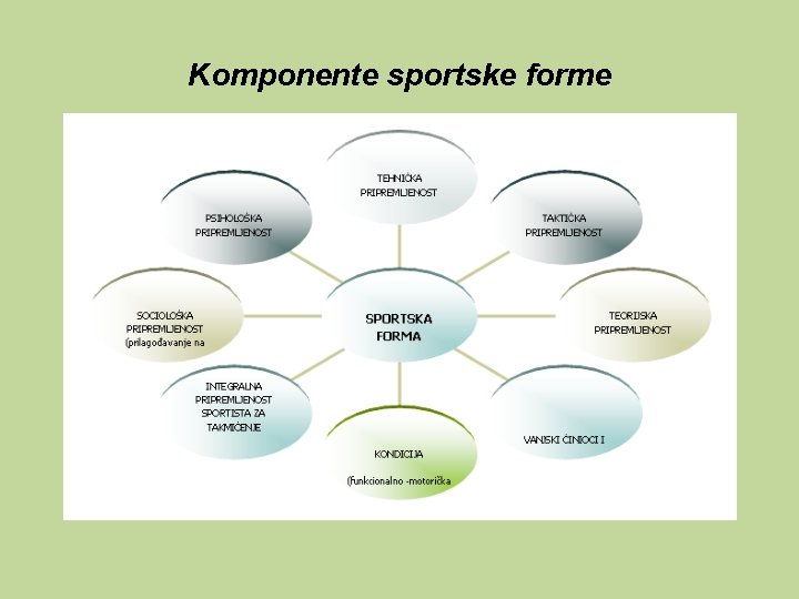 Komponente sportske forme 