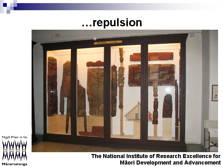 …repulsion The National Institute of Research Excellence for Māori Development and Advancement 