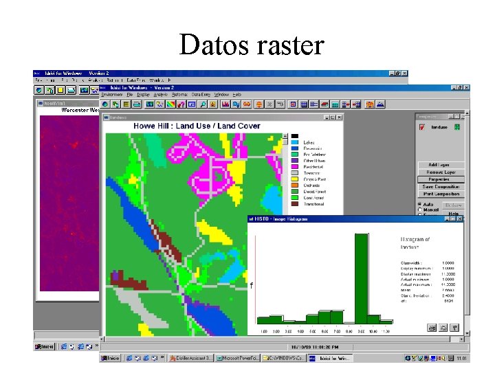 Datos raster 