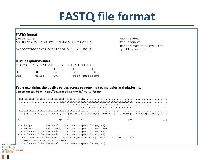 FASTQ file format 
