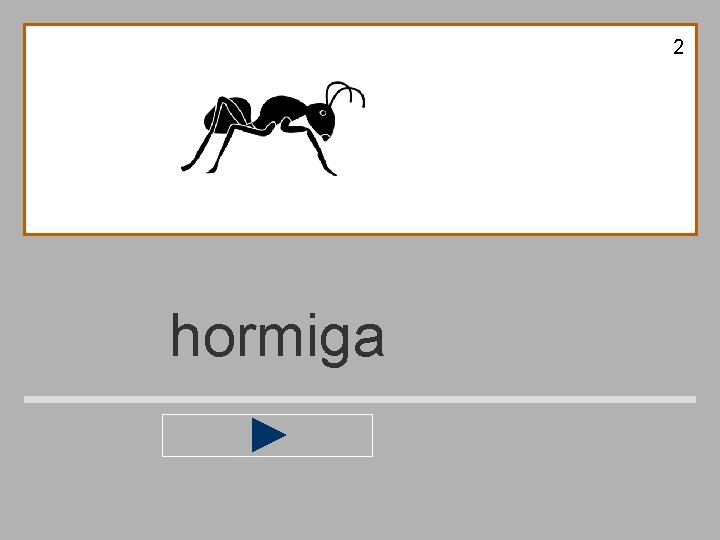 2 hormiga 