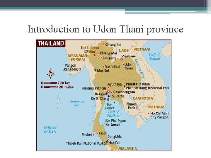 Introduction to Udon Thani province 