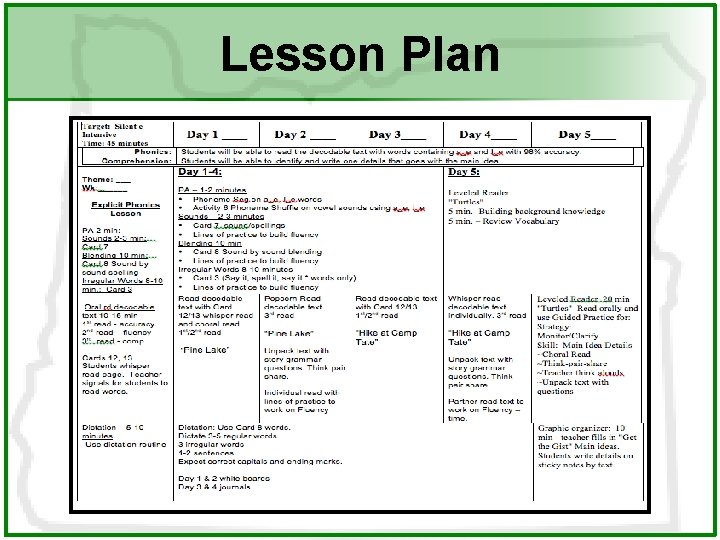 Lesson Plan 