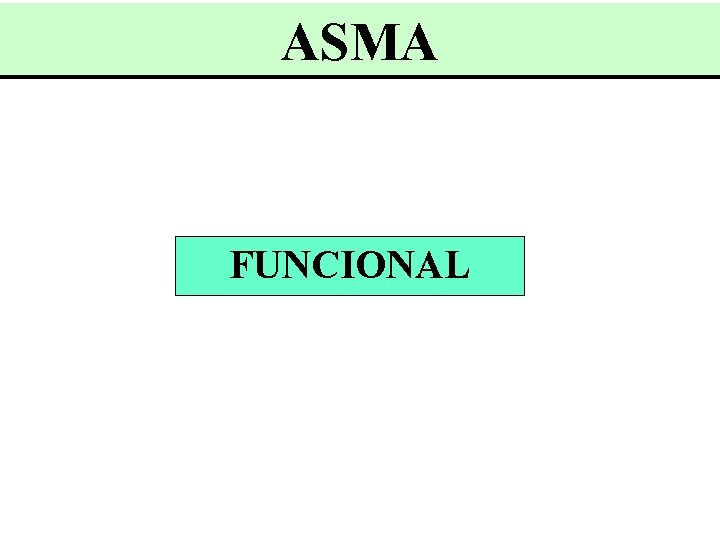 ASMA FUNCIONAL 