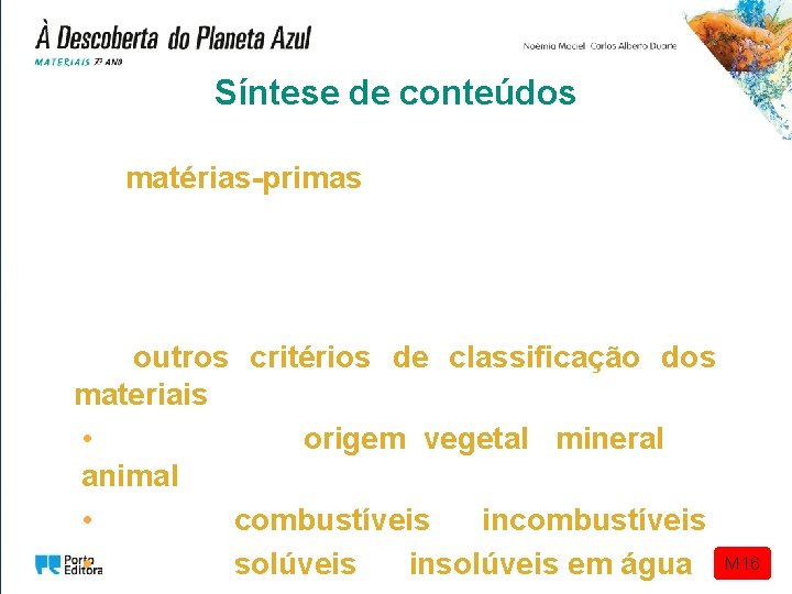 Síntese de conteúdos As matérias-primas são todos os materiais, naturais ou fabricados pelo ser Síntese de conteúdos As matérias-primas são todos os materiais, naturais ou fabricados pelo ser