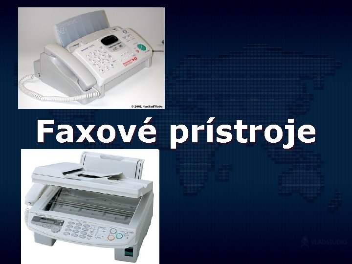 Faxové prístroje 