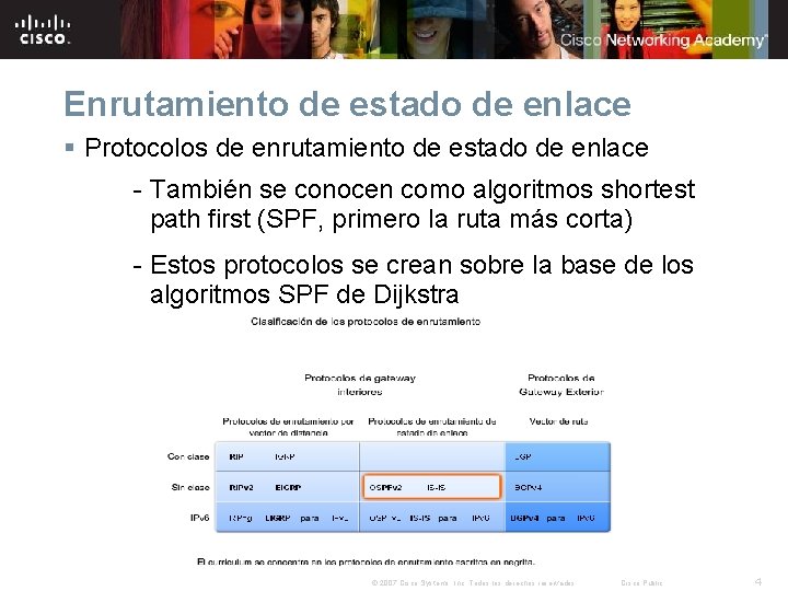 Enrutamiento de estado de enlace § Protocolos de enrutamiento de estado de enlace -