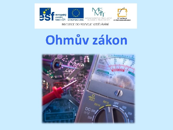 Ohmův zákon 