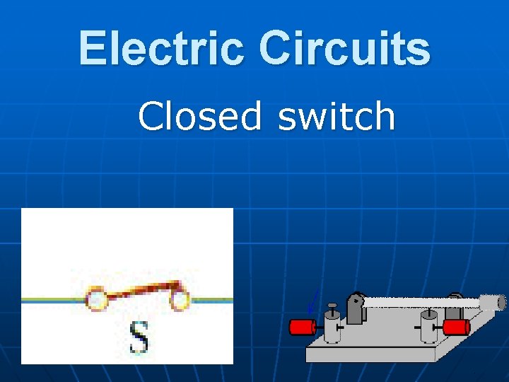 Electric Circuits Closed switch 