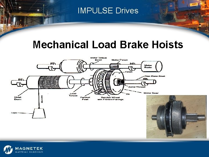 IMPULSE Drives Mechanical Load Brake Hoists 