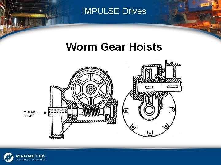 IMPULSE Drives Worm Gear Hoists 