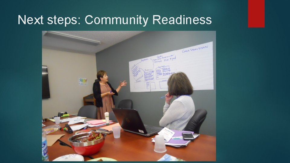 Next steps: Community Readiness 