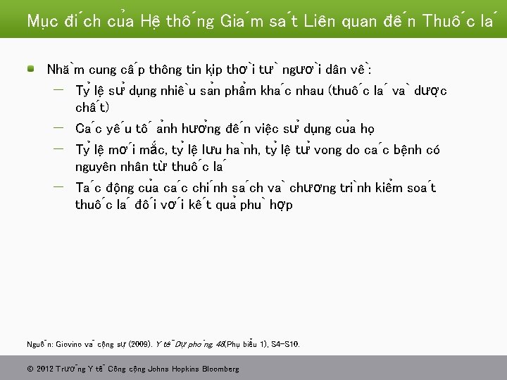 Mu c đi ch cu a Hê thô ng Gia m sa t Liên