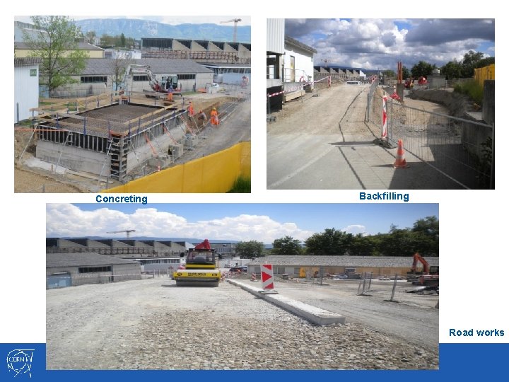 Concreting Backfilling Road works 