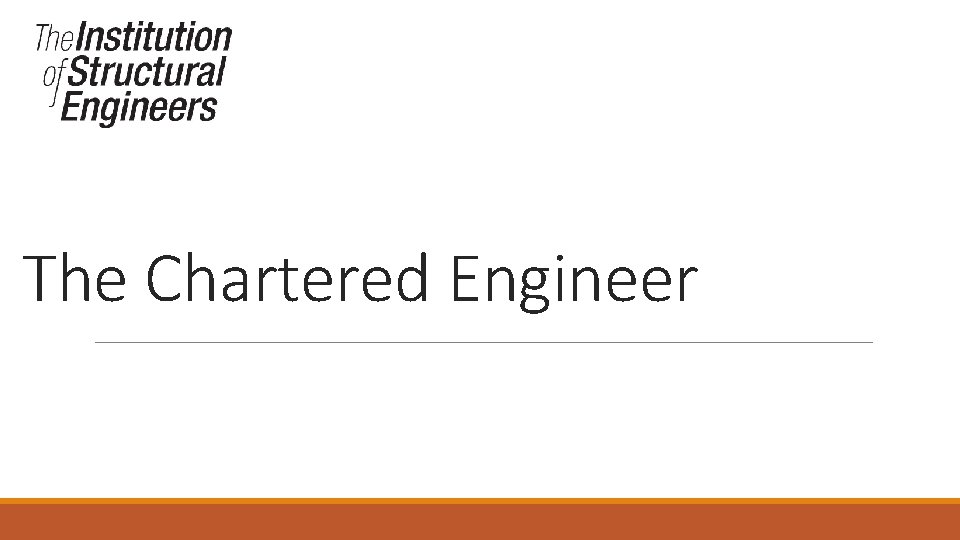 The Chartered Engineer 