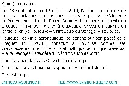 Ami(e) Internaute, Du 18 septembre au 1 er octobre 2010, l’action coordonnée de deux