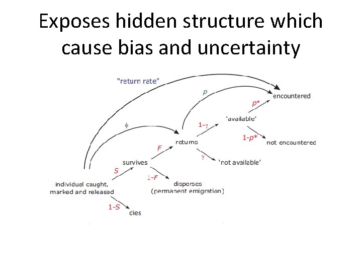 Exposes hidden structure which cause bias and uncertainty 