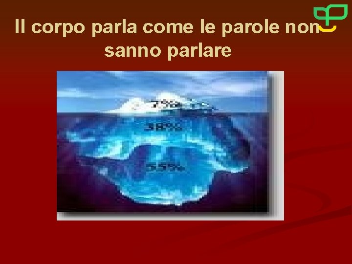 Il corpo parla come le parole non sanno parlare 