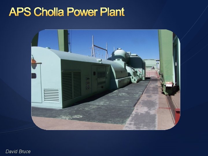 APS Cholla Power Plant David Bruce 