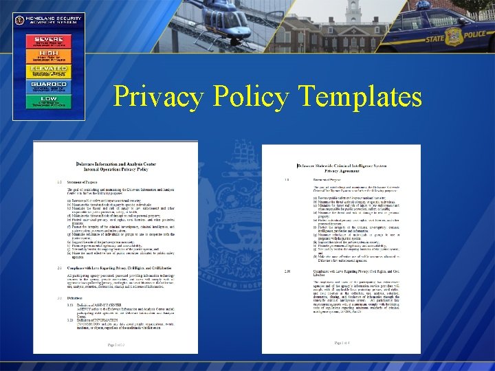 Privacy Policy Templates 