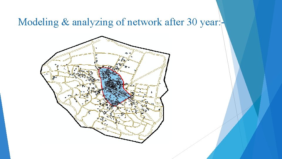 Modeling & analyzing of network after 30 year: - 