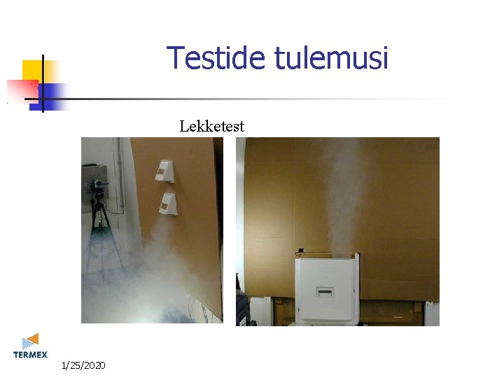 Testide tulemusi Lekketest 11/25/2020 