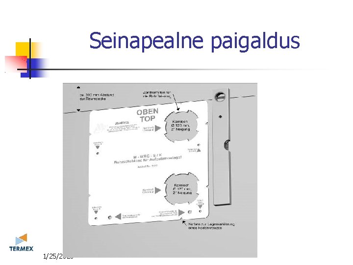 Seinapealne paigaldus 11/25/2020 