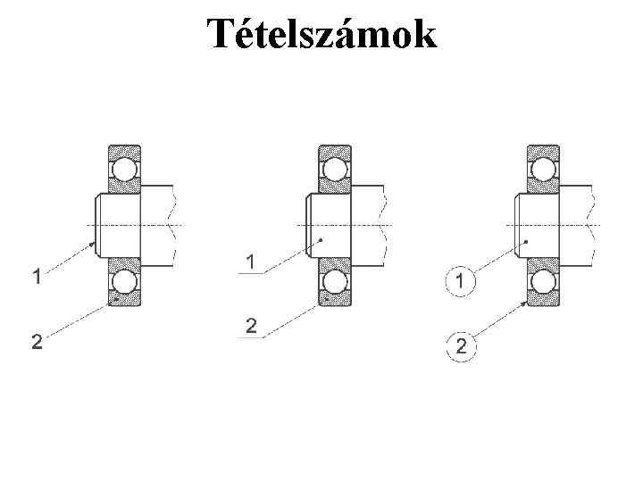 Tételszámok 