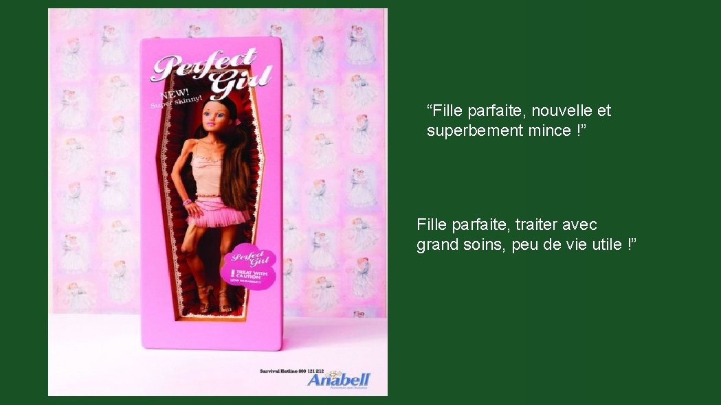 “Fille parfaite, nouvelle et superbement mince !” Fille parfaite, traiter avec grand soins, peu