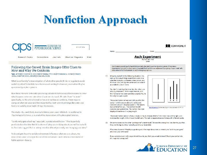 Nonfiction Approach 27 