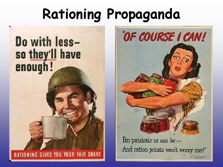 Rationing Propaganda 